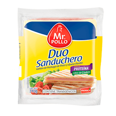 Duo sanduchero 300 g