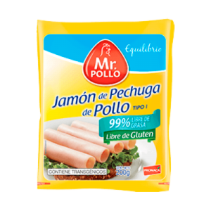 Jamón de pechuga de pollo 200 g