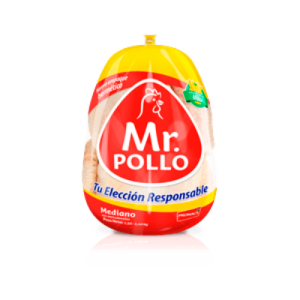 Pollo mediano con menudencia