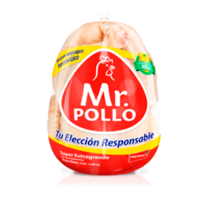 Pollo super extra grande sin menudencia