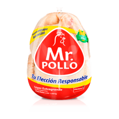 Pollo super extra grande sin menudencia