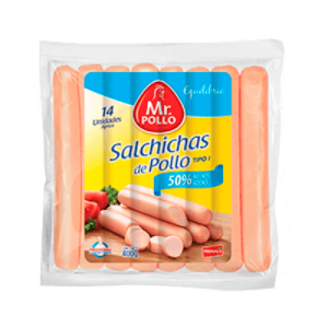 Salchicha de pollo 400 g