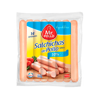 Salchicha de pollo 500 g