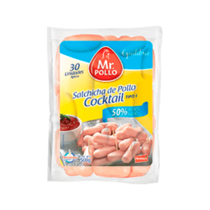 Salchicha de pollo cocktail 500 g