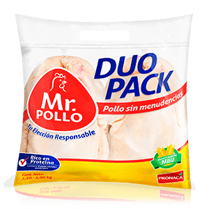 Duo pack Mr. Pollo Vacío sin menudencias